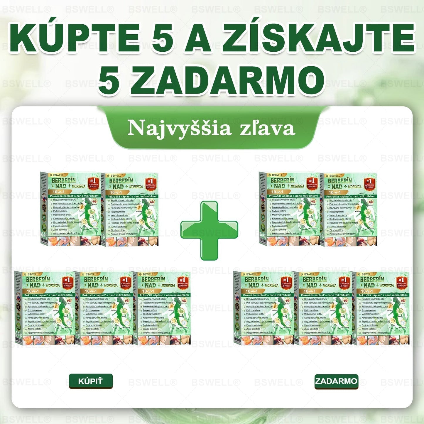 📢📢📢BSWELL® Nano mikronidla chudnúci náplasť (Rýchlo raz denne, viditeľné zmeny do 28 dní) ✅ Pre obezitu, kardiovaskulárne zdravie, cukrovku, spánkovú apnoe, zdravie kĺbov, problémy s kĺbmi a ďalšie