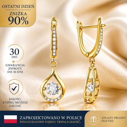 🔥 90% ZNIŻKI TYLKO DZIŚ: Kolczyki z 1-karatowym „tańczącym” moissanitem – czyste srebro S925, komfort i blask, na który zasługujesz 💖