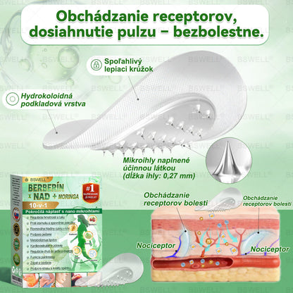📢📢📢BSWELL® Nano mikronidla chudnúci náplasť (Rýchlo raz denne, viditeľné zmeny do 28 dní) ✨ Pre obezitu, kardiovaskulárne zdravie, cukrovku, spánkovú apnoe, zdravie kĺbov, problémy s kĺbmi a ďalšie