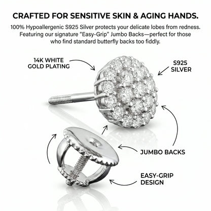 🔥 90% OFF TODAY: Timeless Radiance Earrings – The Elegant Sparkle You Deserve ✨