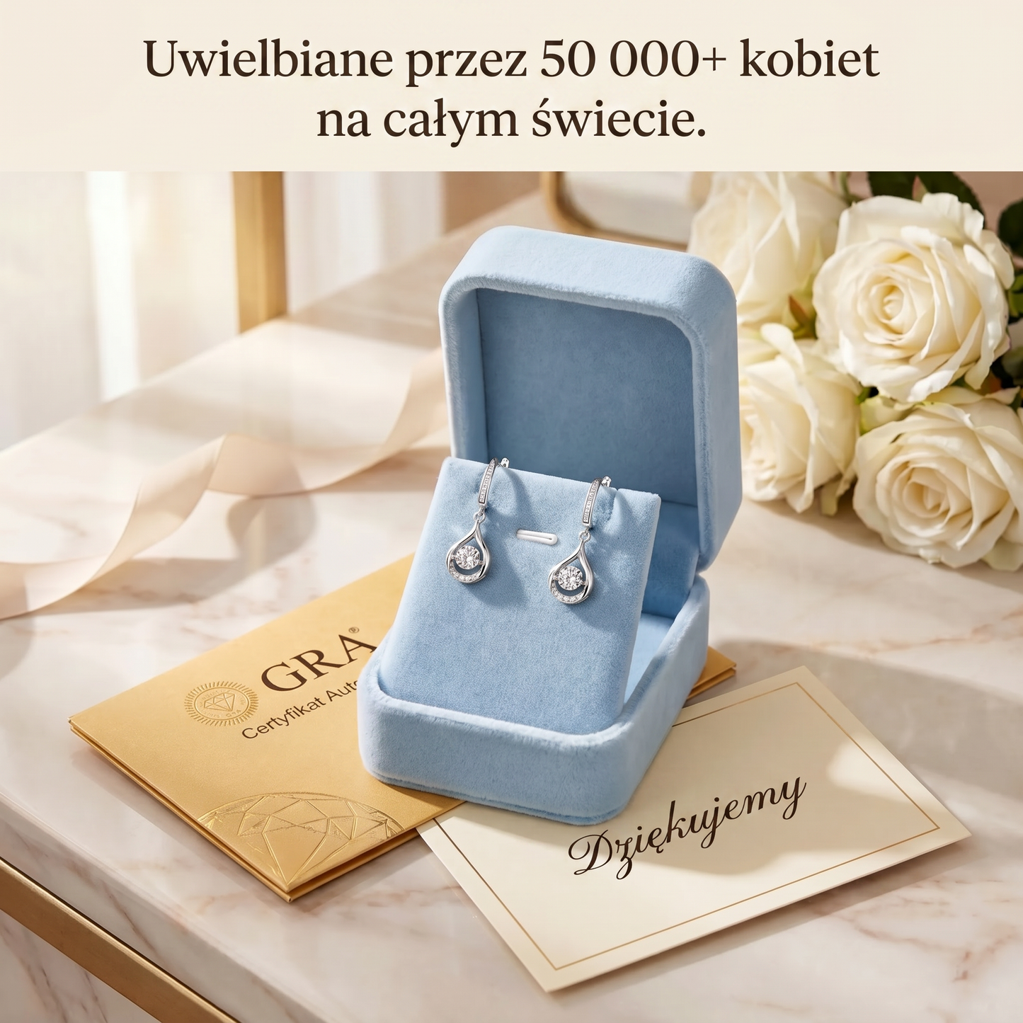 🔥 90% ZNIŻKI TYLKO DZIŚ: Kolczyki z 1-karatowym „tańczącym” moissanitem – czyste srebro S925, komfort i blask, na który zasługujesz 💖