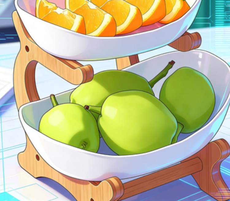 Creative Modern 2/3 Tier Fruit Basket - Aesthetic Plastic Serving Stand for Cakes, Snacks & Sweets - Decorative Tiered Tray for Coffee Table & Wedding